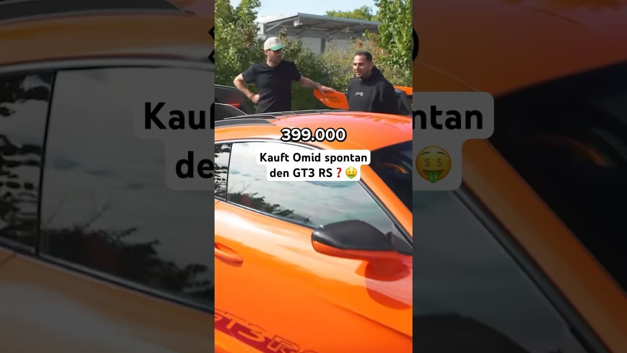 Kauft Omid spontan den GT3 RS ab❓#omidmouazzen #autohandel