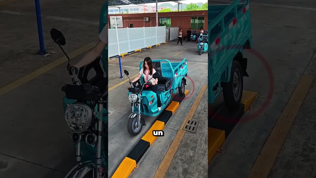 ¡El reto más difícil para conducir motos de tres ruedas!