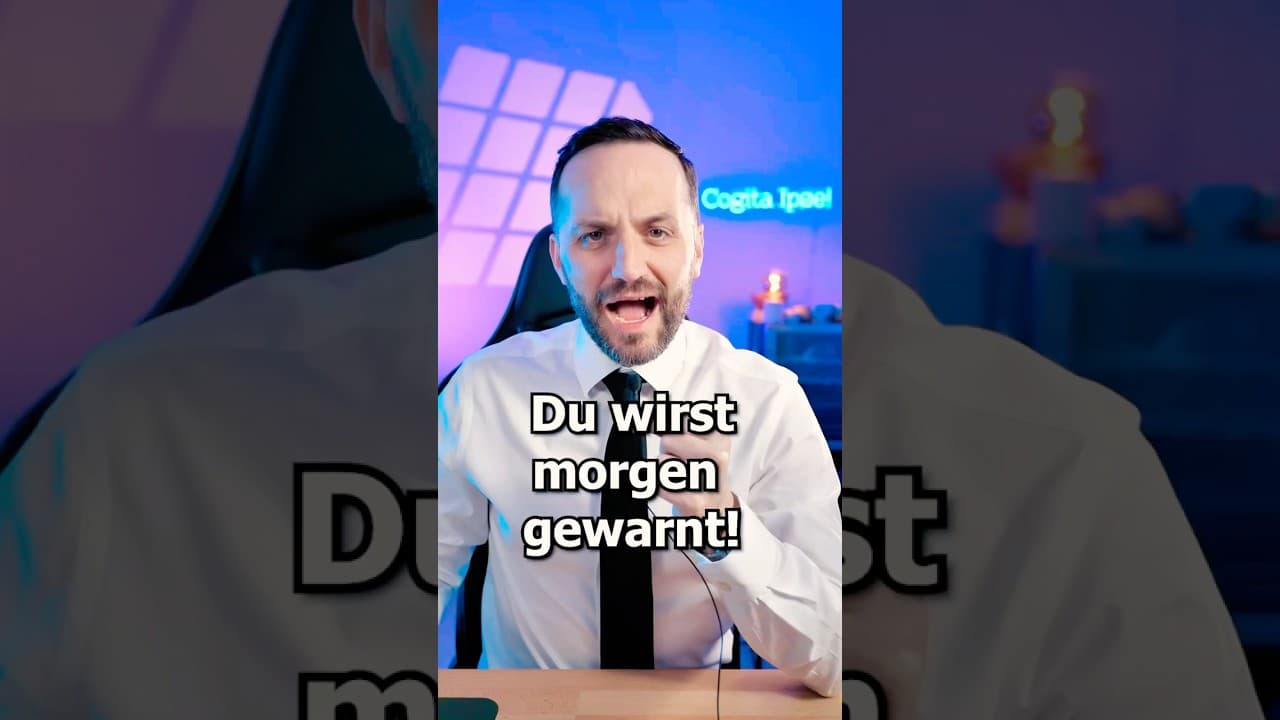 Morgen am 11.9 ist der Warntag 💥