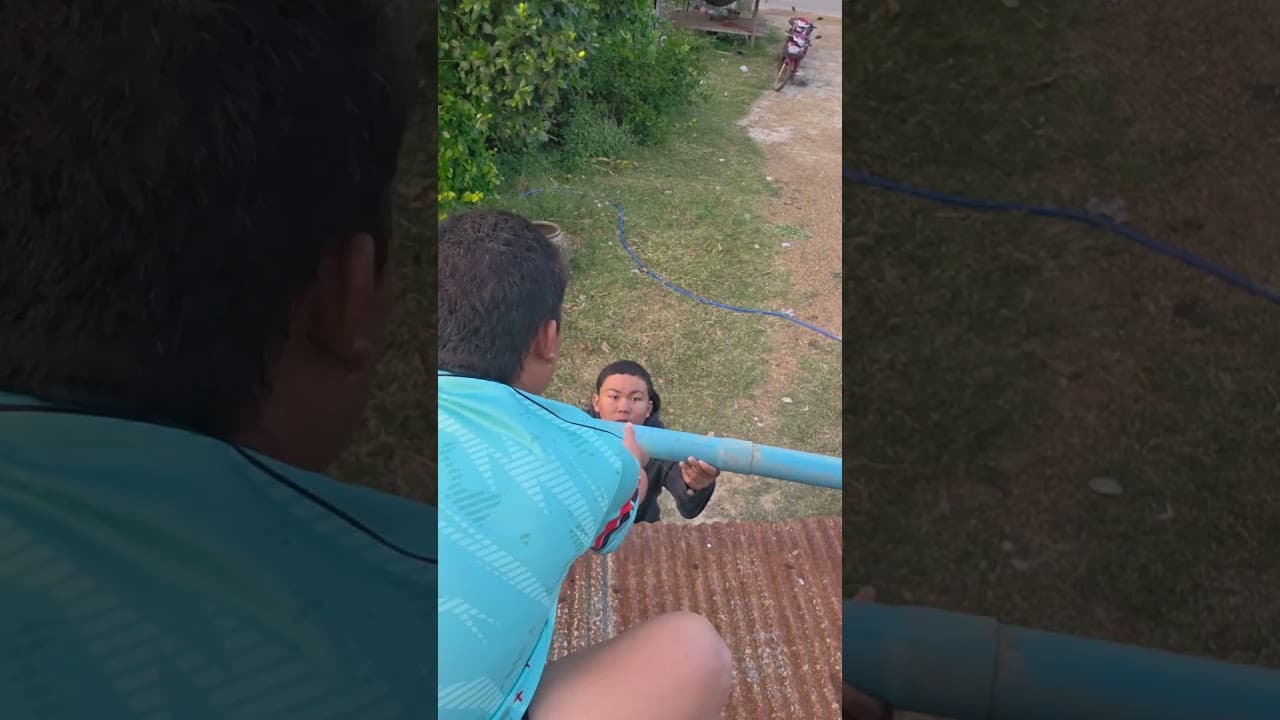 เอาท่อขึ้นมาให้แน่ลงไปเอาบ่ได้ #funny #ขึ้นหน้าฟีด