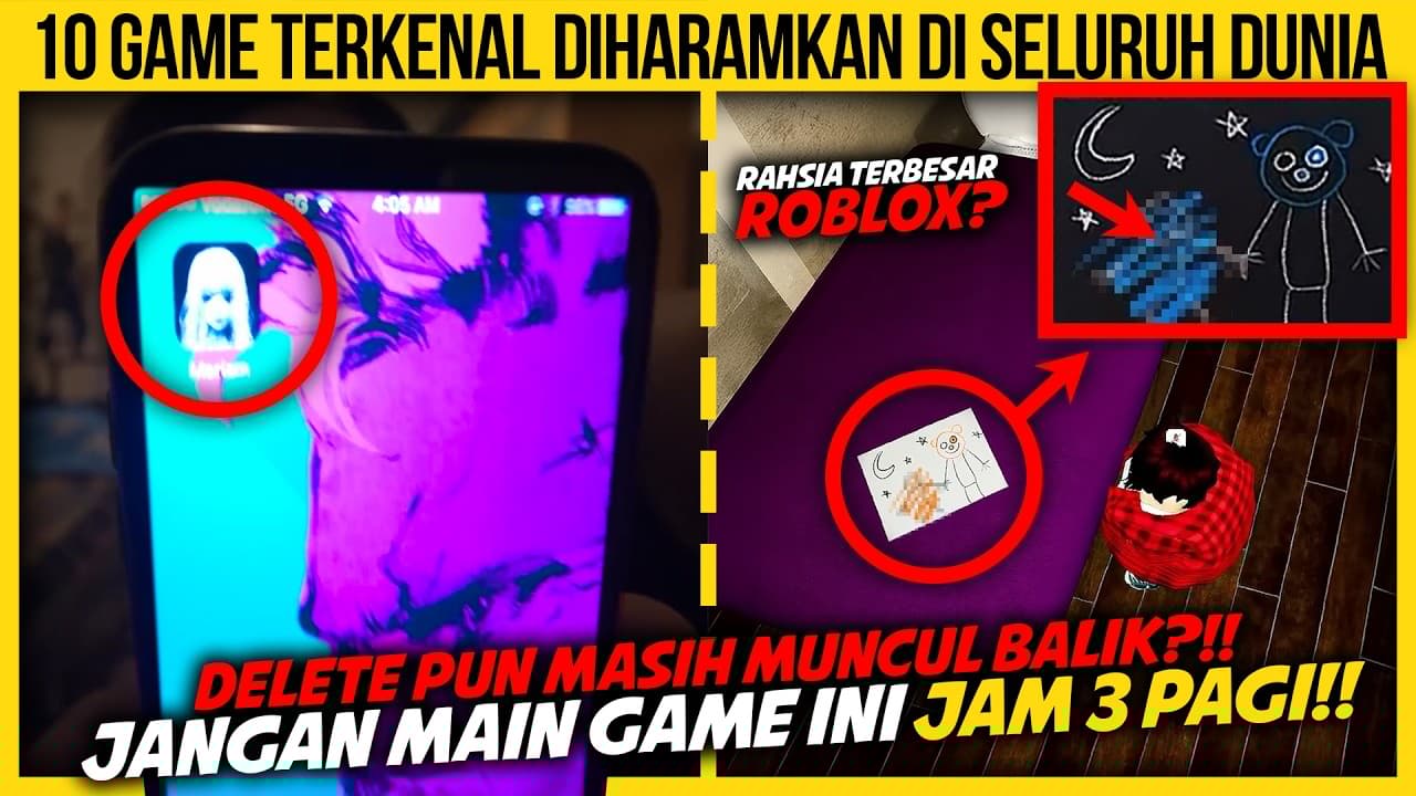 10 GAME TERKENAL YANG DIHARAMKAN DI SELURUH DUNIA
