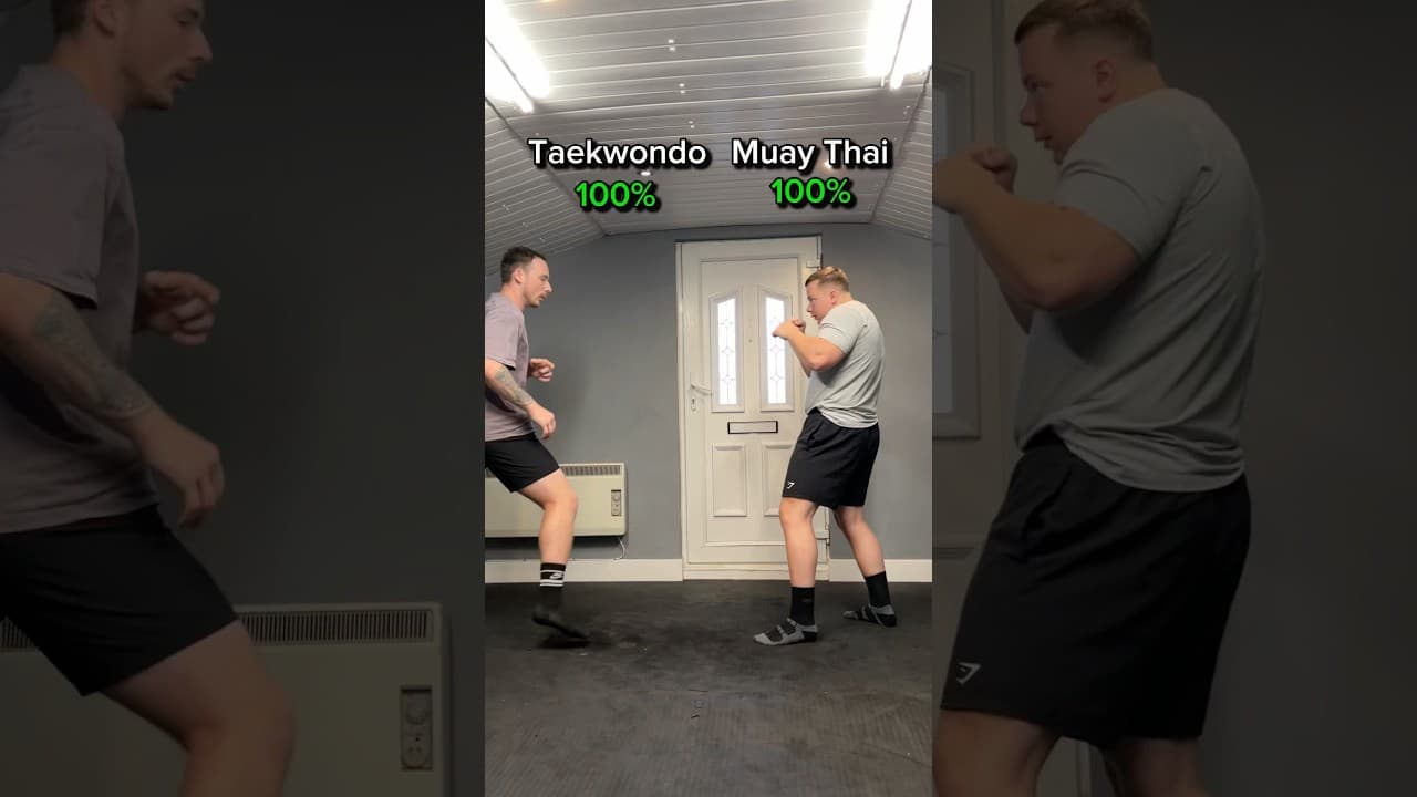 Taekwondo vs Muay Thai
