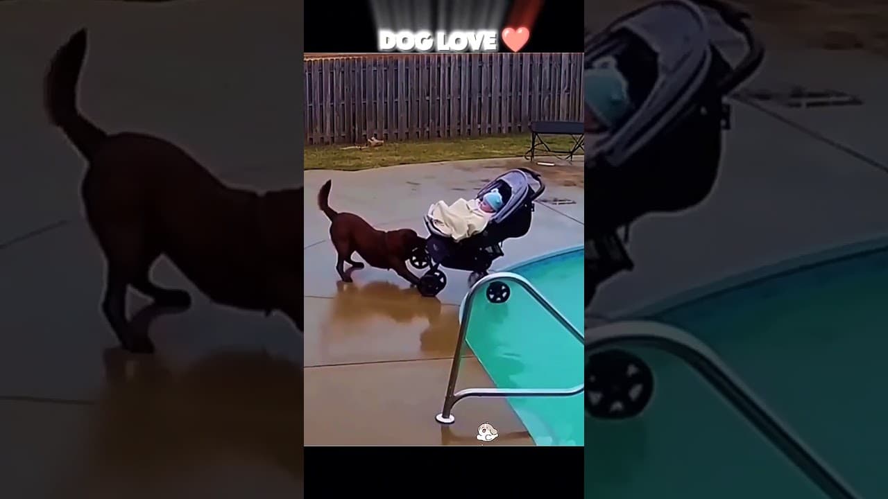 Dog protection baby #baby #dog #dogprotection #50k