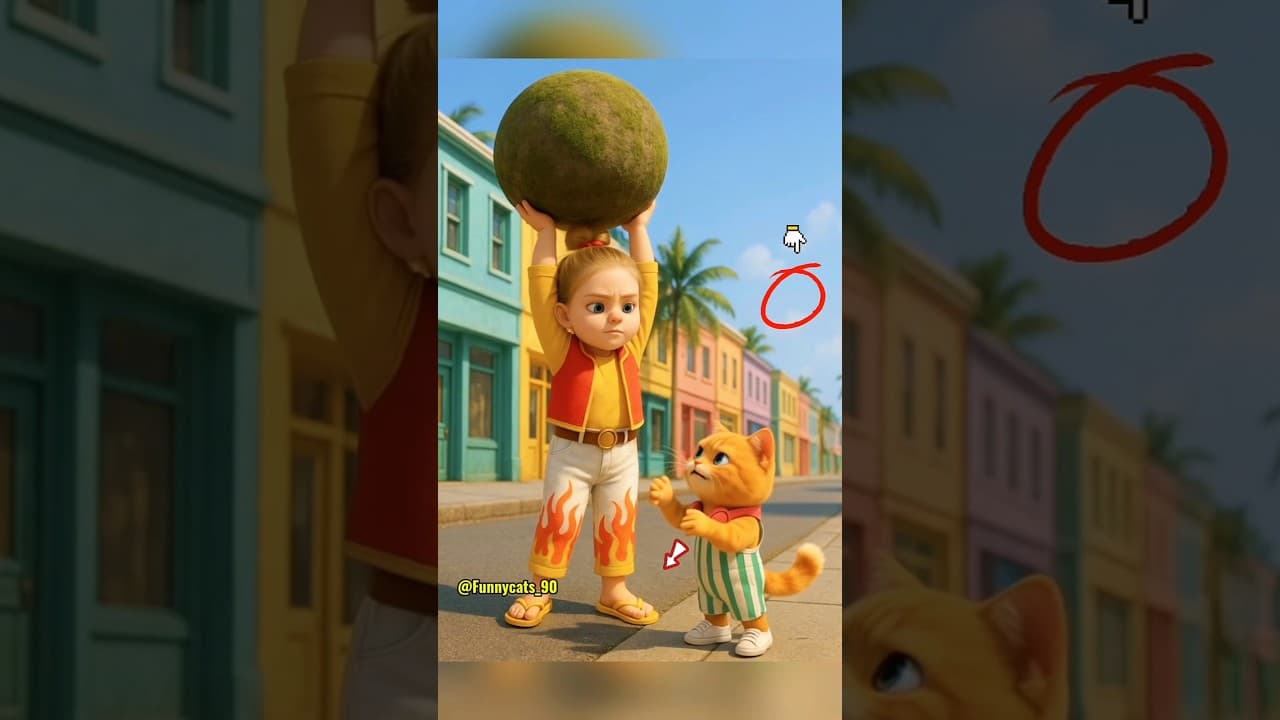 The orange cat and sister were angered police #pets #catlovers #cutecat #funny #cat