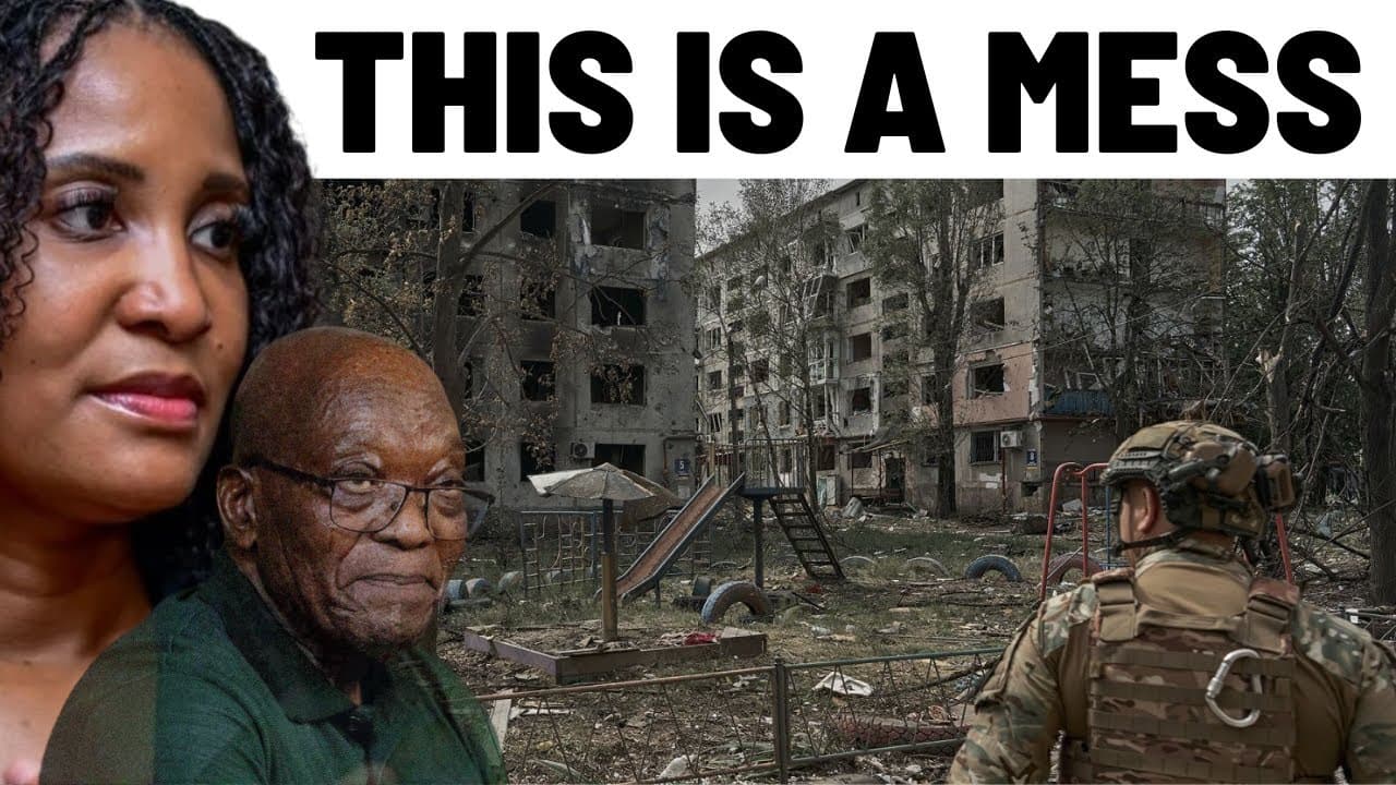 Zuma daughters clash over SHOCKING Russia war trafficking