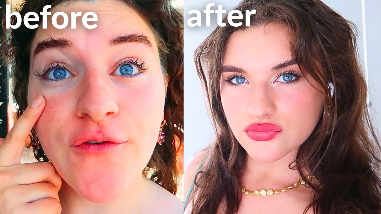 MY HUGE GLOW UP for a Secret Black Tie Event! (Before & After)