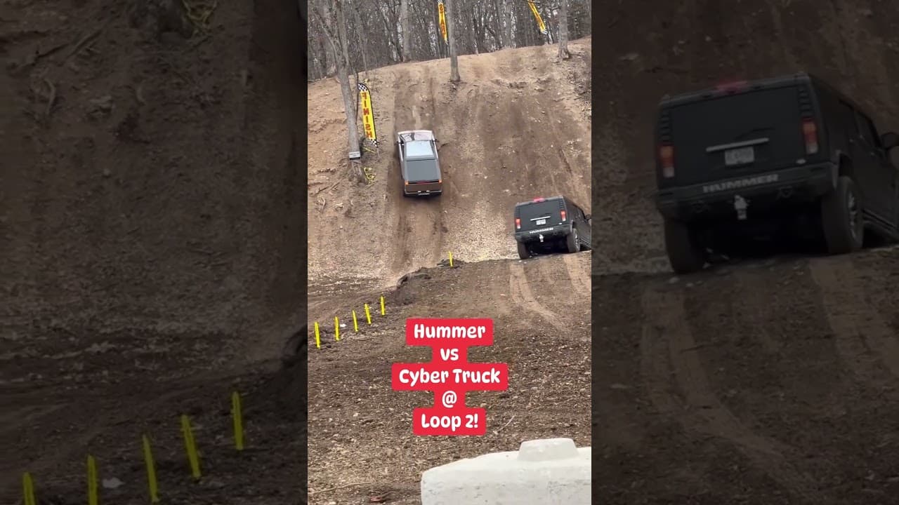 Hummer VS Cybertruck!!