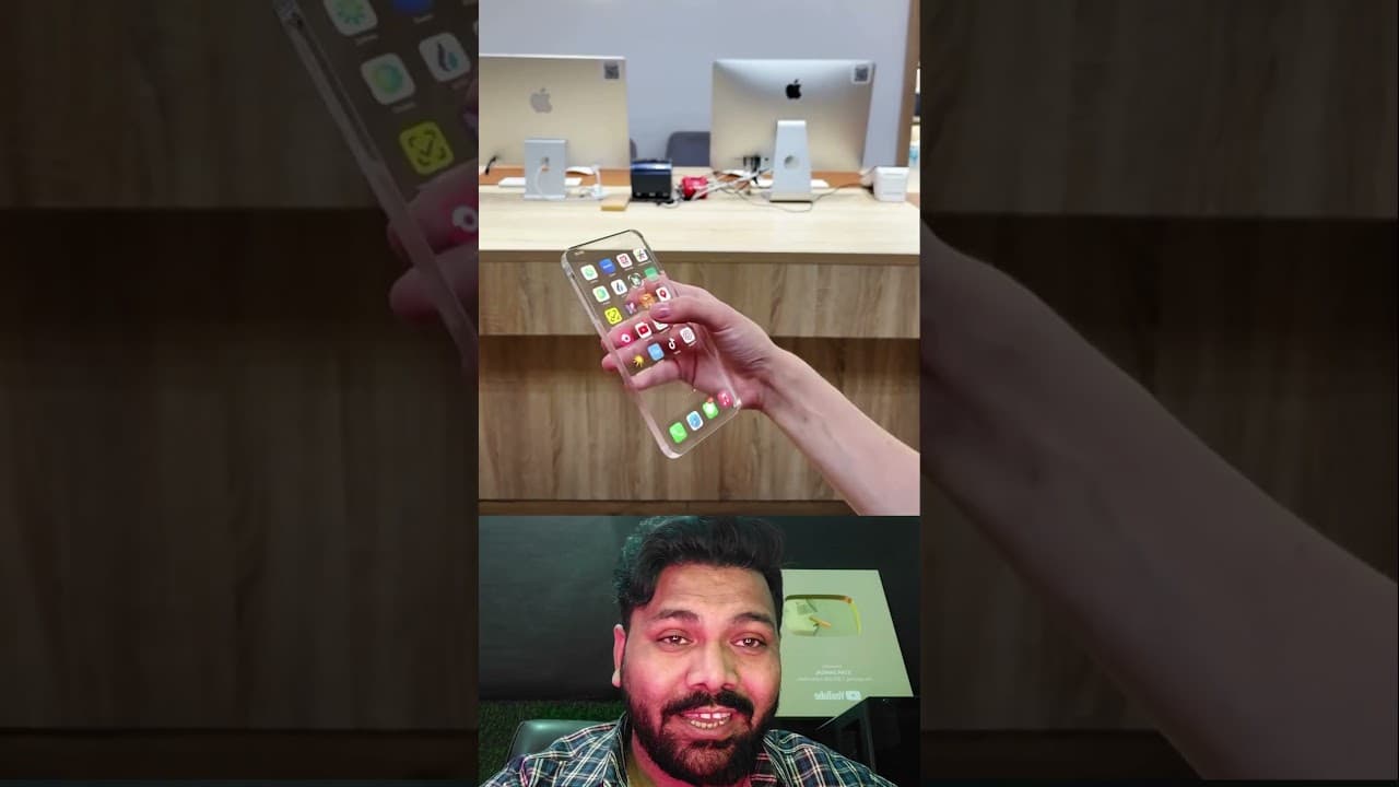 transparent mobile in market #iphone #mobile