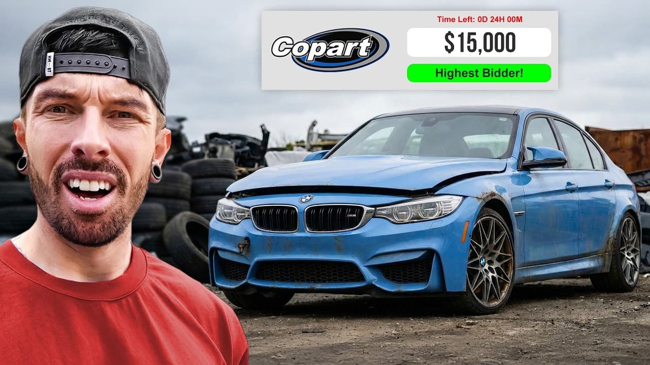 I BOUGHT A NON RUNNING BMW M3 THEN ATTEMPTED TO FIX IT