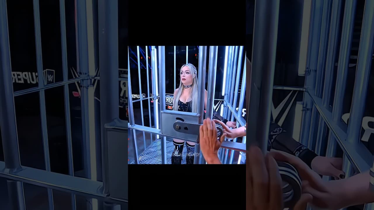 Liv morgan Shocked Rhea ripley                                 #wwe #livmorgan #rhearipley #shorts