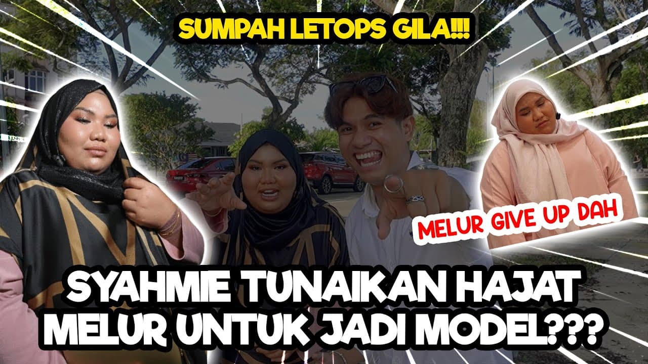MELUR TERGAMAM TENGOK FARMIE DEPAN MATA??? VICTORIA SECRET TEXT MELUR AJAK COLLABRATION!!!