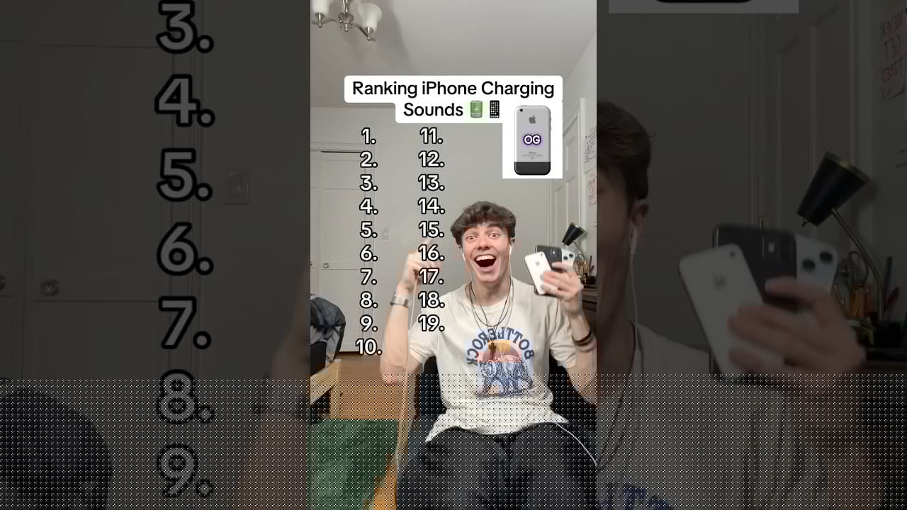 Ranking iPhone Charging Sounds 🔋📱 (pt. 2) (updated)