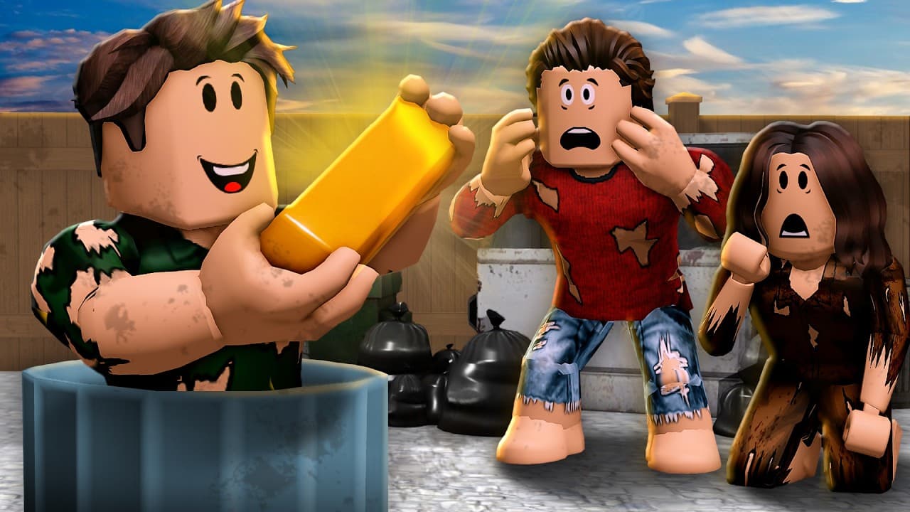 HOMELESS Family Became BILLIONAIRES! (A Roblox Movie)