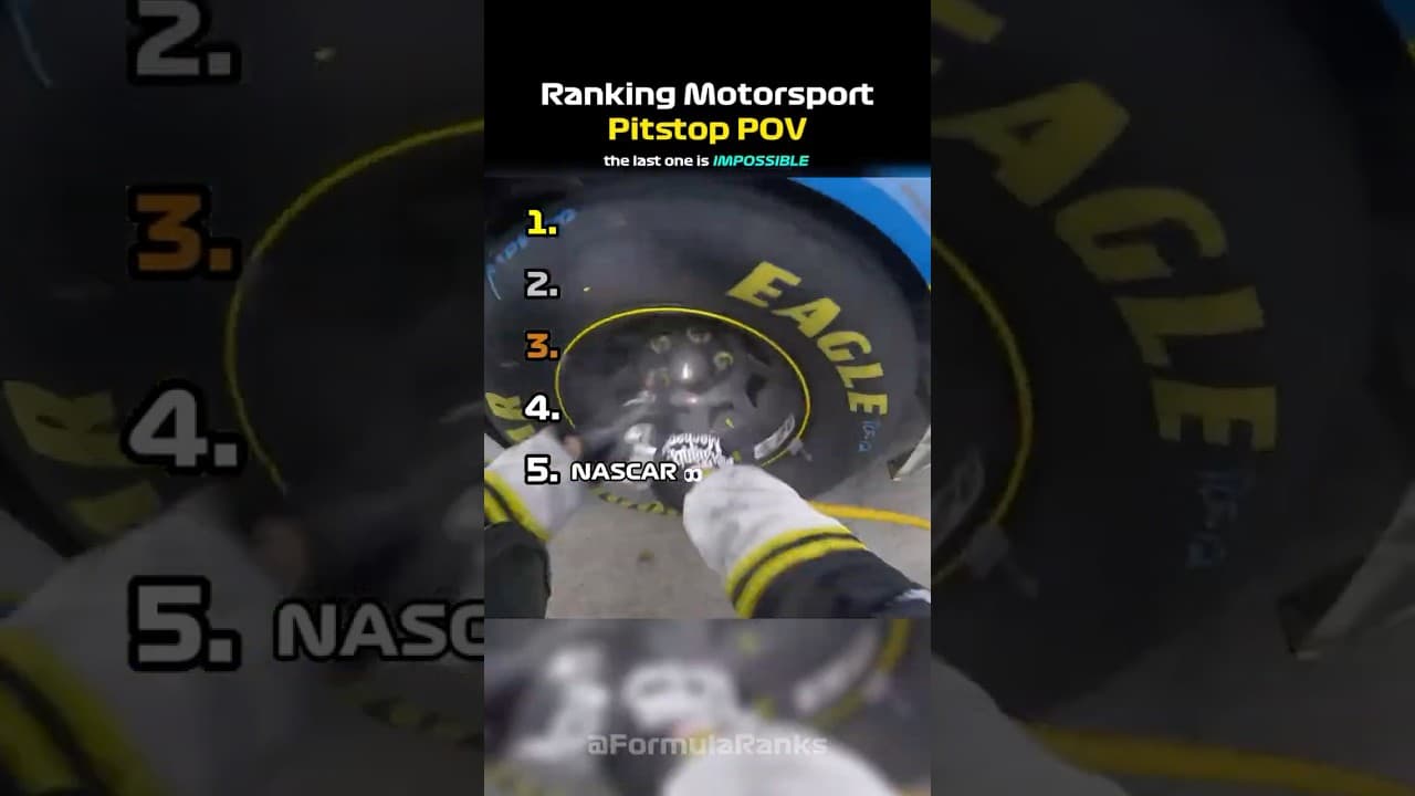Ranking Motorsport Pitstop POV's 👀🛠️