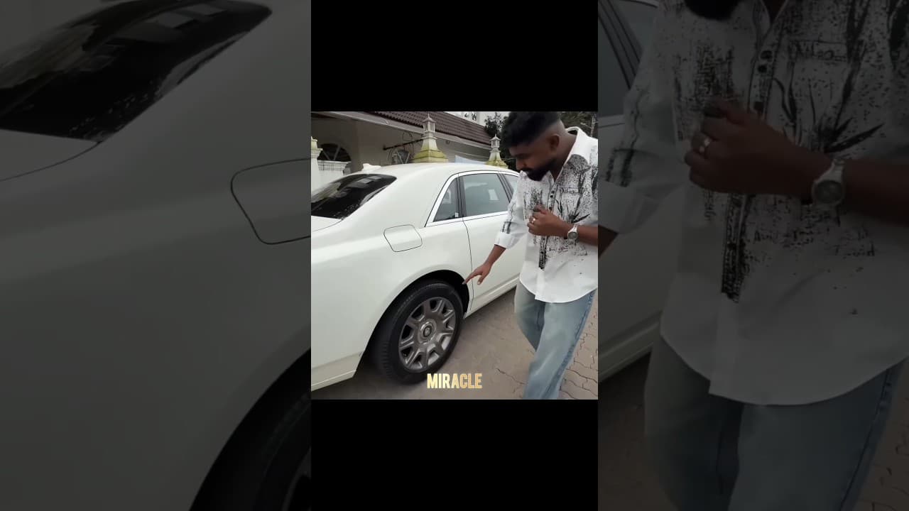 ‎Le Hanan❗😂 Rolls Royce ന്റെ Tyre ഒന്നും റോട്ടുകൂടി അല്ലേ പോണത് 😹🩷 #shorts #hanan #hananshaah