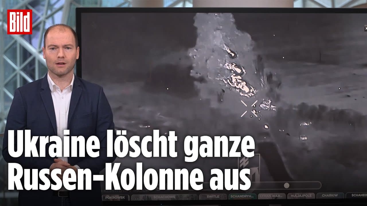 Kiews Geheimdienst attackiert russischen Tanker vor Kreta | BILD-Lagezentrum
