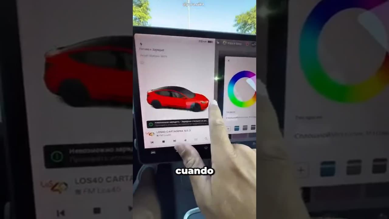 Puedes cambiar el color de este coche 😱