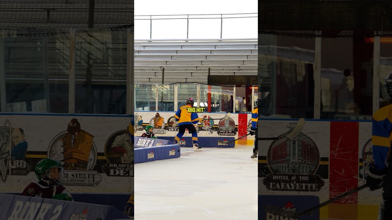 Hockey Game Mic’d Up🏒 #hockey #hockeyplayers #shorts