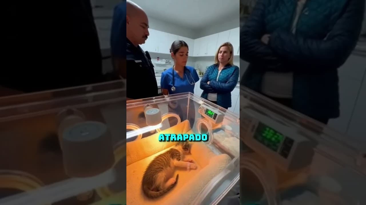 Gatito ATRAPADO en la pared 3 días - El gerente se negó a ayudar