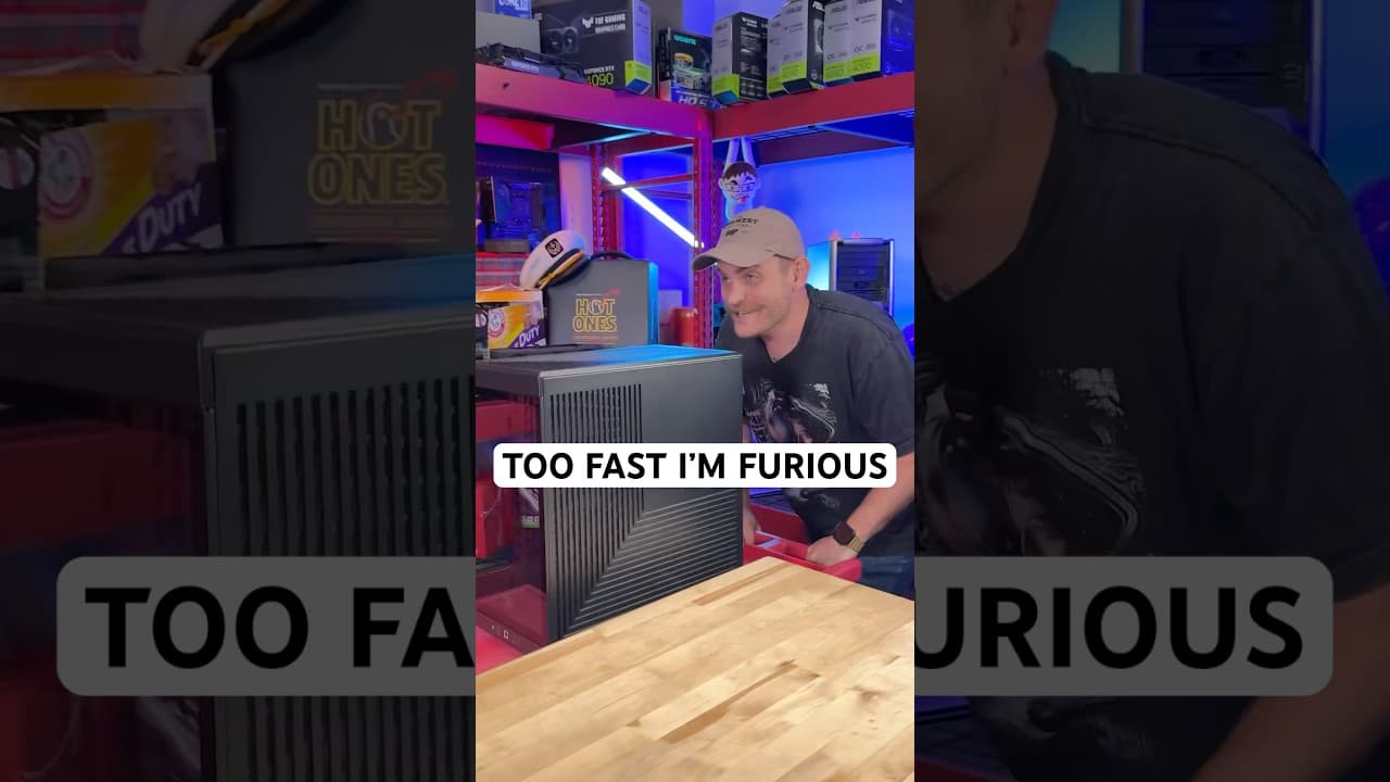 This Gaming PC Is TOO FAST!