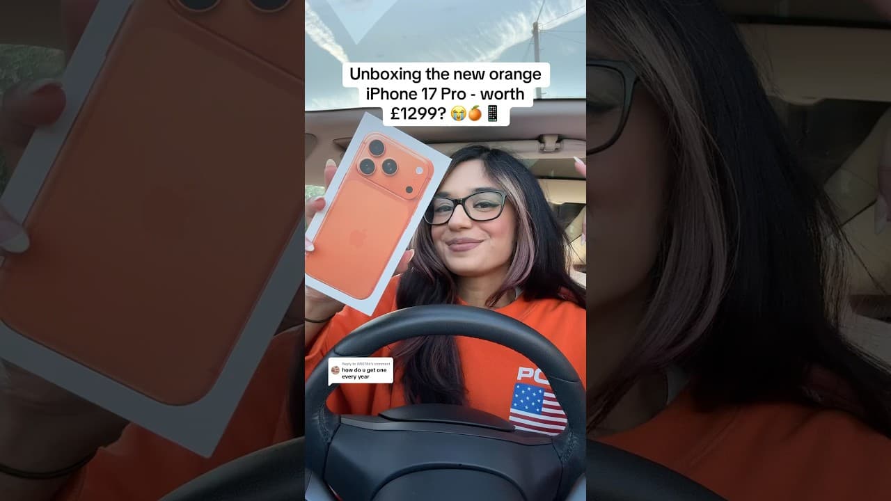 😱 UNBOXING THE NEW IPHONE 17 PRO!