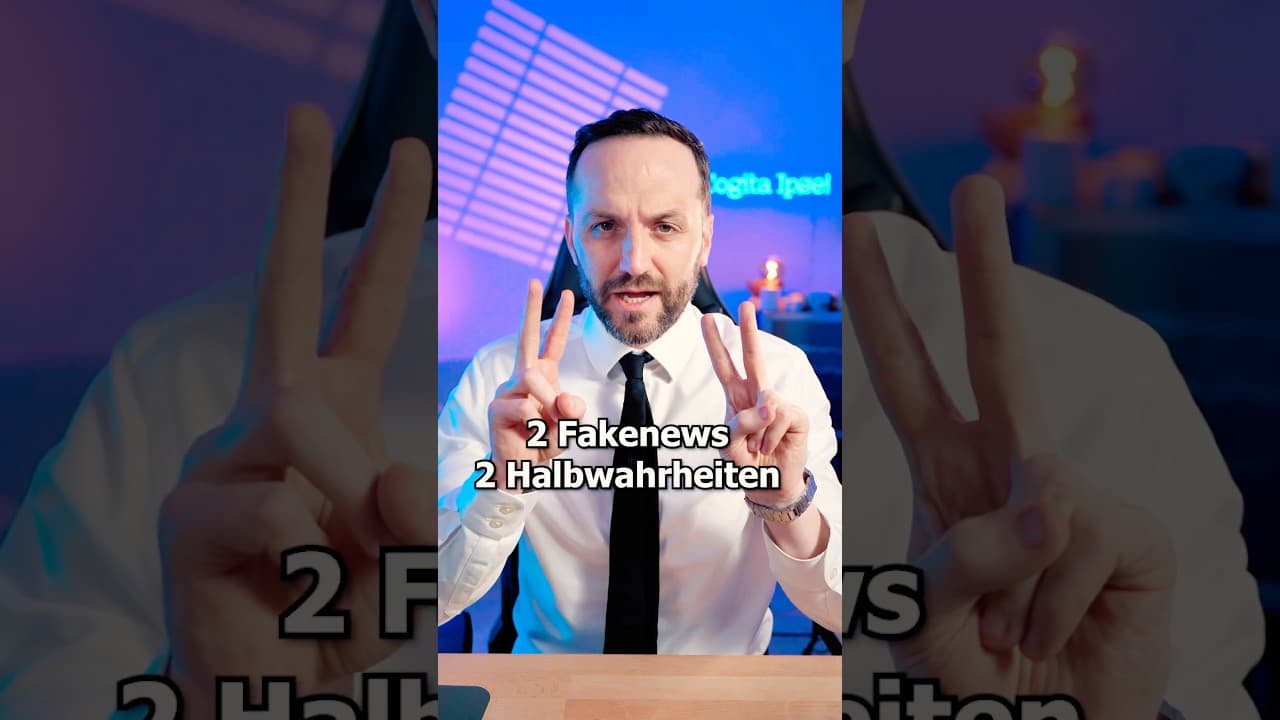 Aktuelle Fakenews 💥