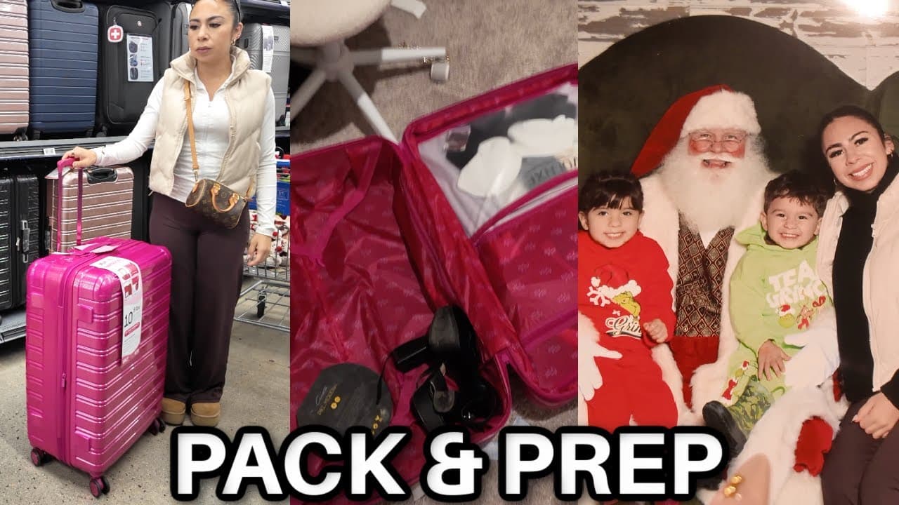 PACK AND PREP WITH ME FOR MEXICO