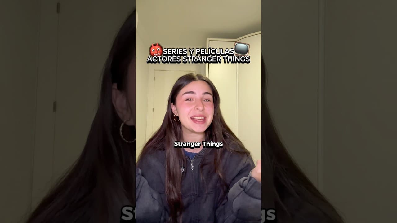 SERIES Y PELÍCULAS DE ACTORES DE STRANGER THINGS 📺👹🧇
