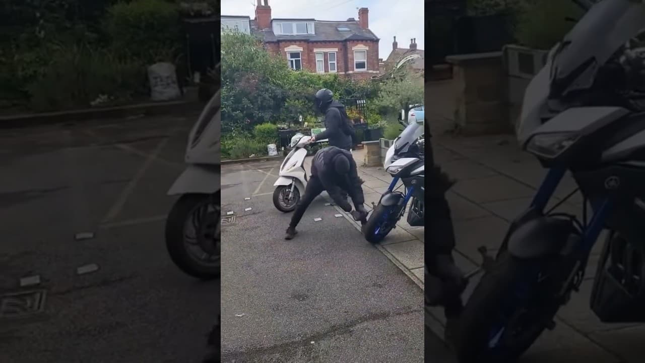Podéis comentar Malditos HDLGP. #uk #inglaterra #manchester #motos #ladrones #robar #bikers