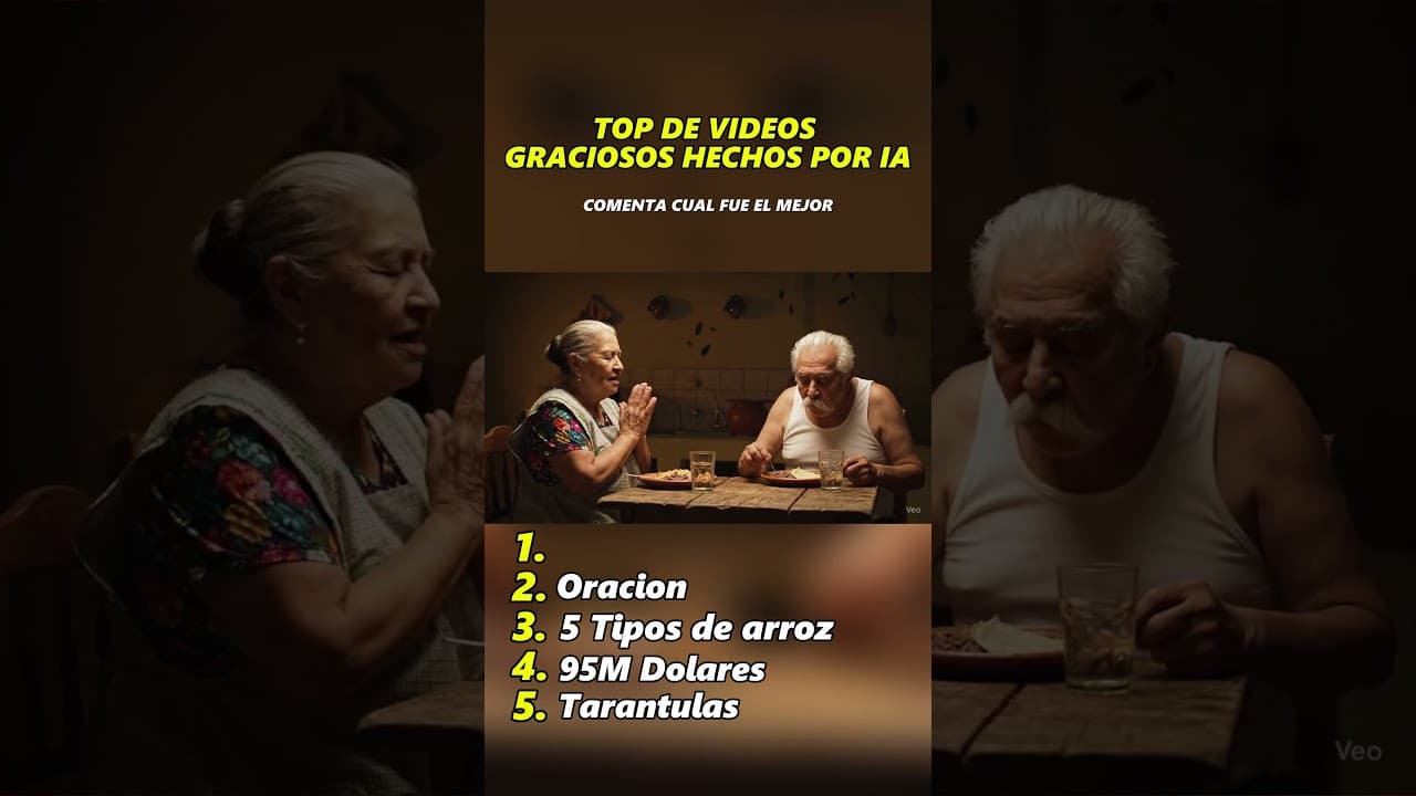 Top de videos gracioso hechos por IA 👽 (Comenta cual es el mejor)😂 #ia #humor #veo3 #comedia #funny
