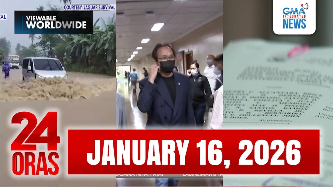 24 Oras Express: January 16, 2026 [HD]