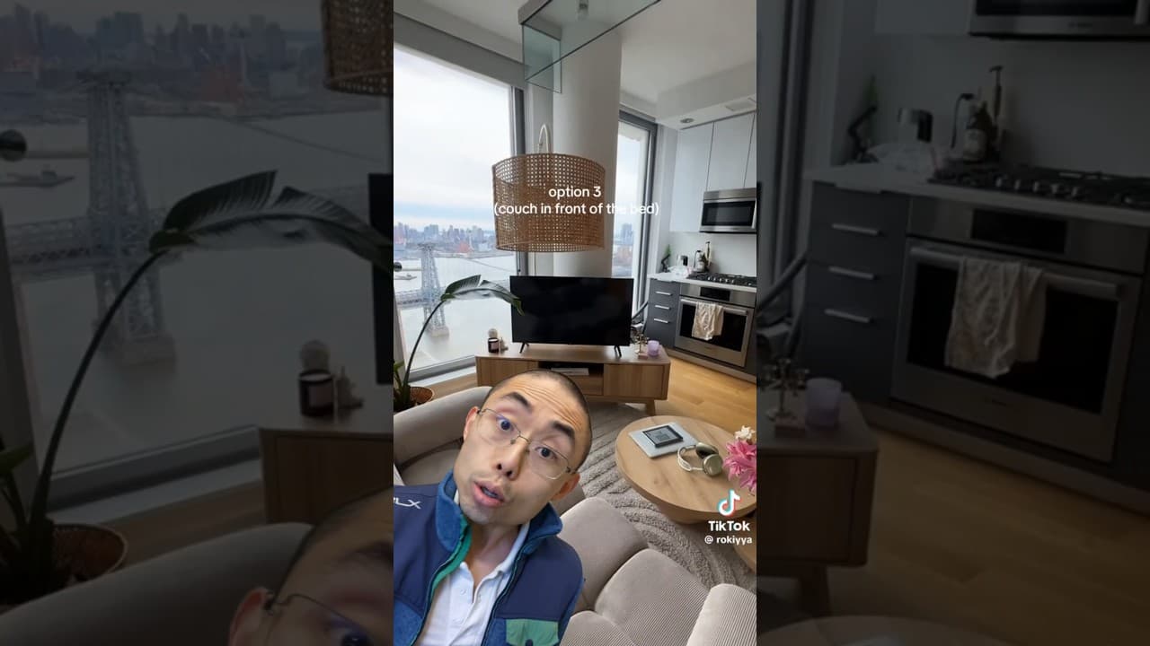 How to place a TV in front of a window or against a pillar without looking bad!