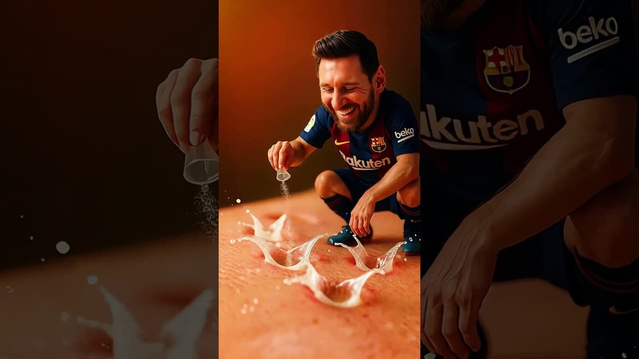 ¡Ronaldo se RASCA SU CARA porque Messi lo hace reír😱😂!. Messi👑 y Ronaldo🐐.