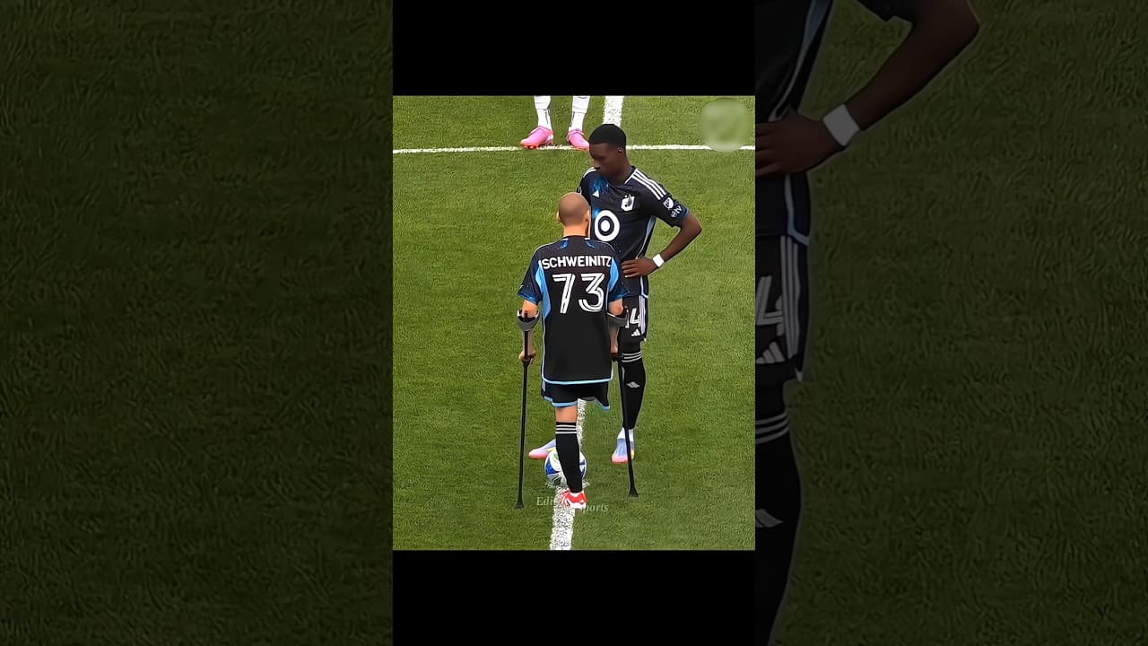 TOMMY SCHWEINITZ SCORES AN EMOTIONAL GOAL ON HIS DEBUT 🥹💝