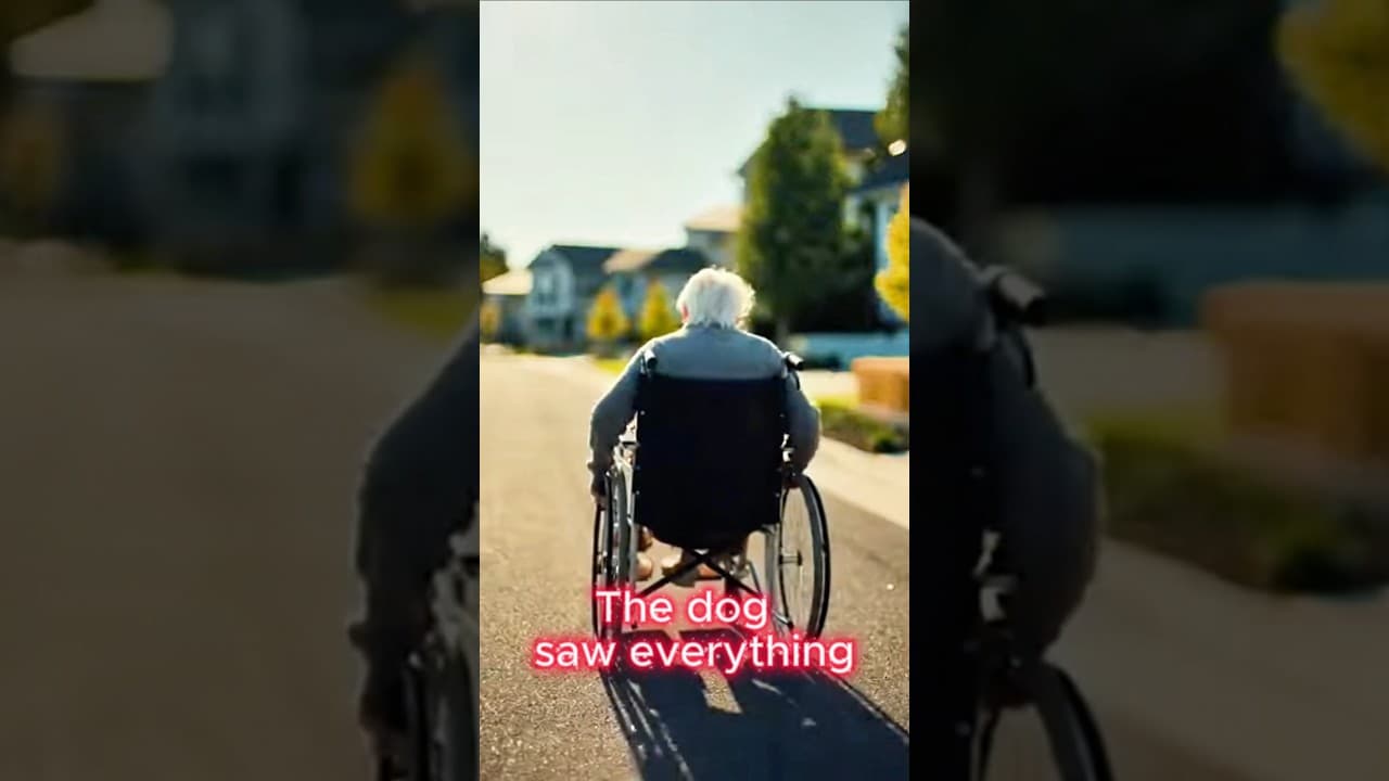 He Sprayed an Elderly Woman in a Wheelchair… The Dog Called His SQUAD 🐕