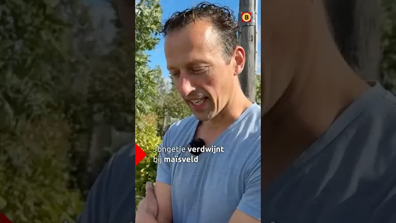 Jongetje verdwijnt bij maïsveld | #112nieuws