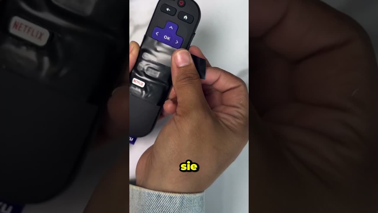 Fernbedienung sicher machen für Opa