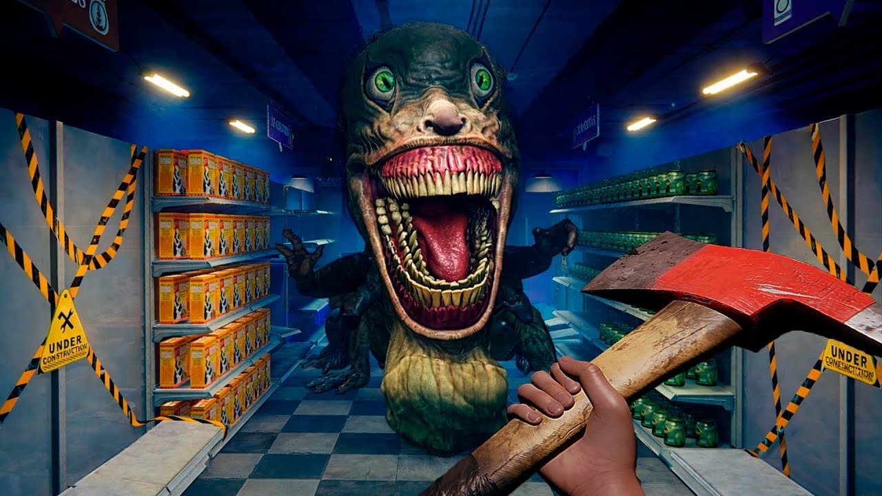 NUNCA TE QUEDES DE NOCHE EN ESTE SUPERMERCADO | Hellmart (COMPLETO Y FINAL BUENO)