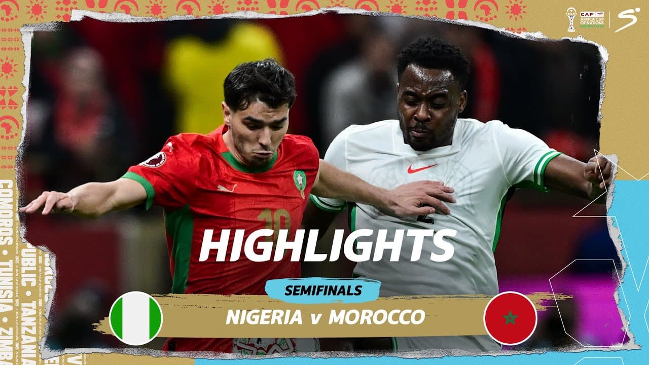 Nigeria v Morocco | Match in 3 | CAF Africa Cup of Nations Morocco 2025