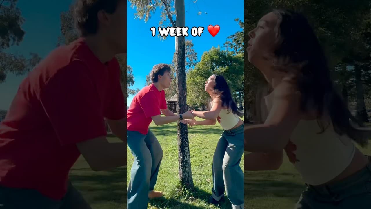 1 week vs 1 year in love! 🥹❤️