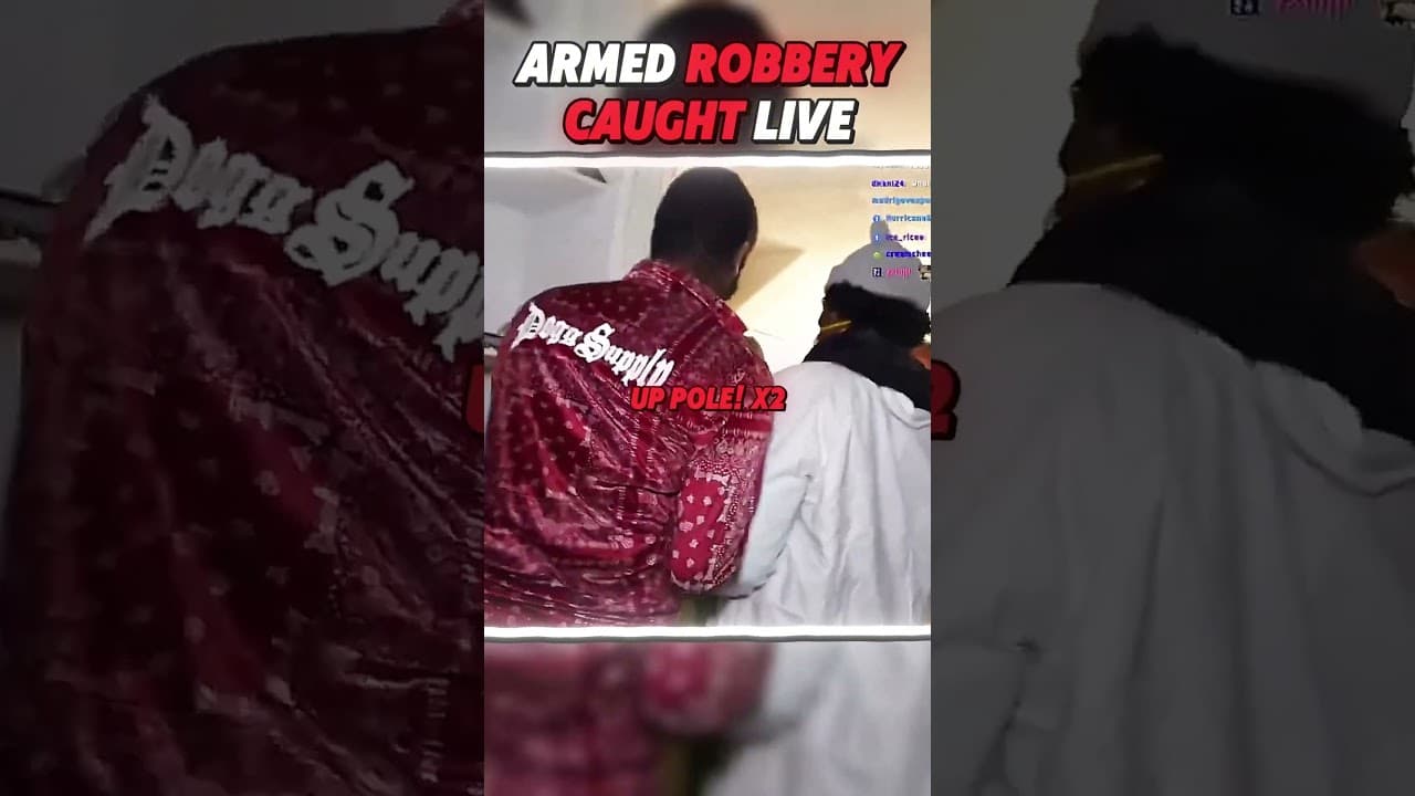 Live Stream Robbery Goes Horribly Wrong 😨