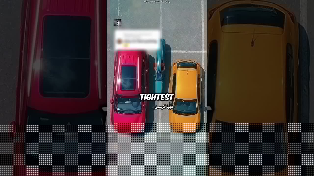 أضيق سيارة بالعالم! عرضها 50سنتيمتر