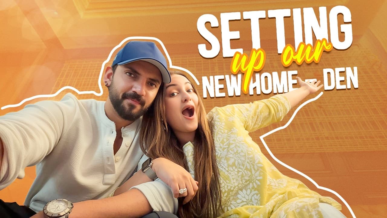 Setting up our new home - Den and Travel wall ❤️