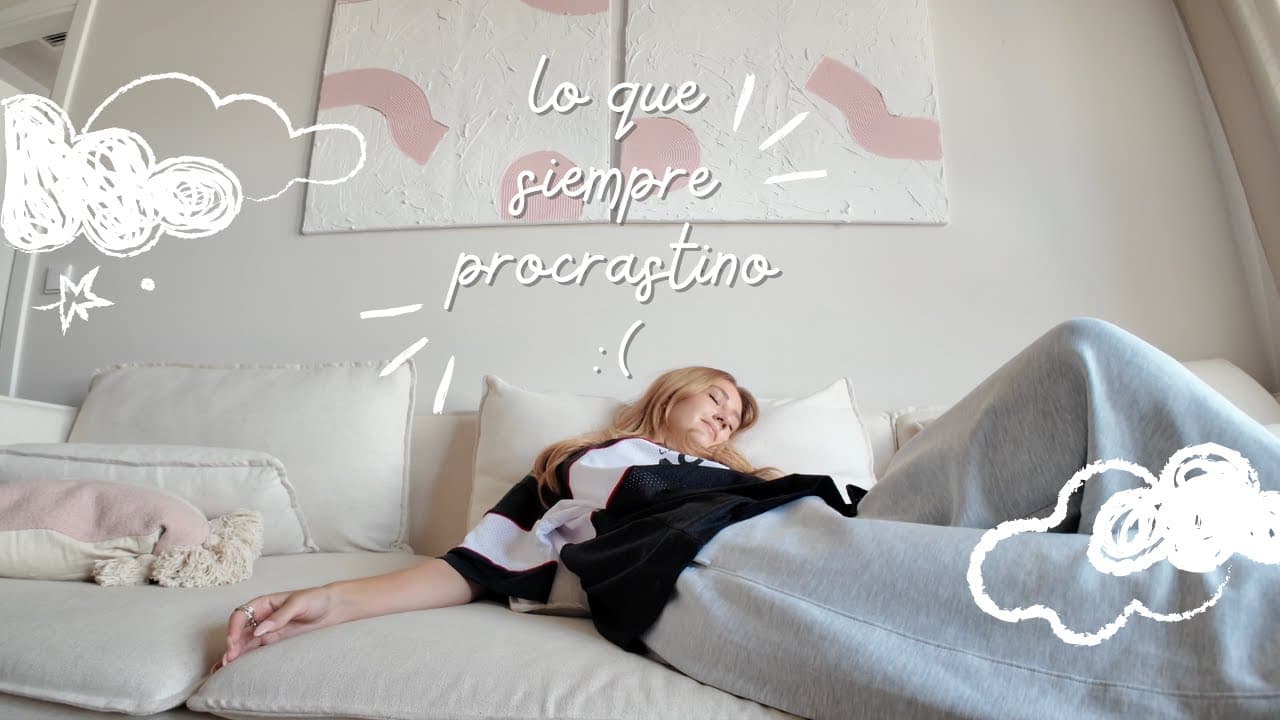 haciendo las cosas que siempre procrastino...