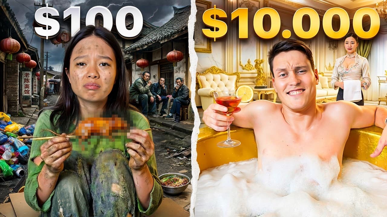 БЕДНЫЙ И БОГАТЫЙ ОТДЫХ В КИТАЕ!