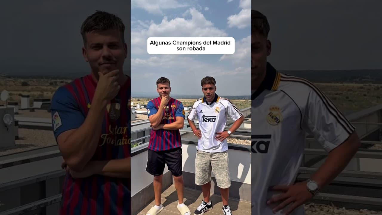 Daos la mano si estais de acuerdo BARCA vs MADRID (100% Objetivos) #futbol #fcbarcelona #realmadrid