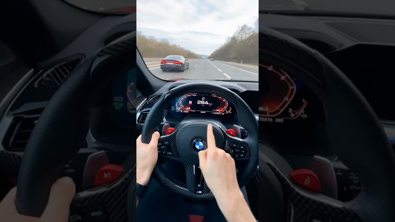 POV: BMW M3 Competition Road Drive 🔥😱