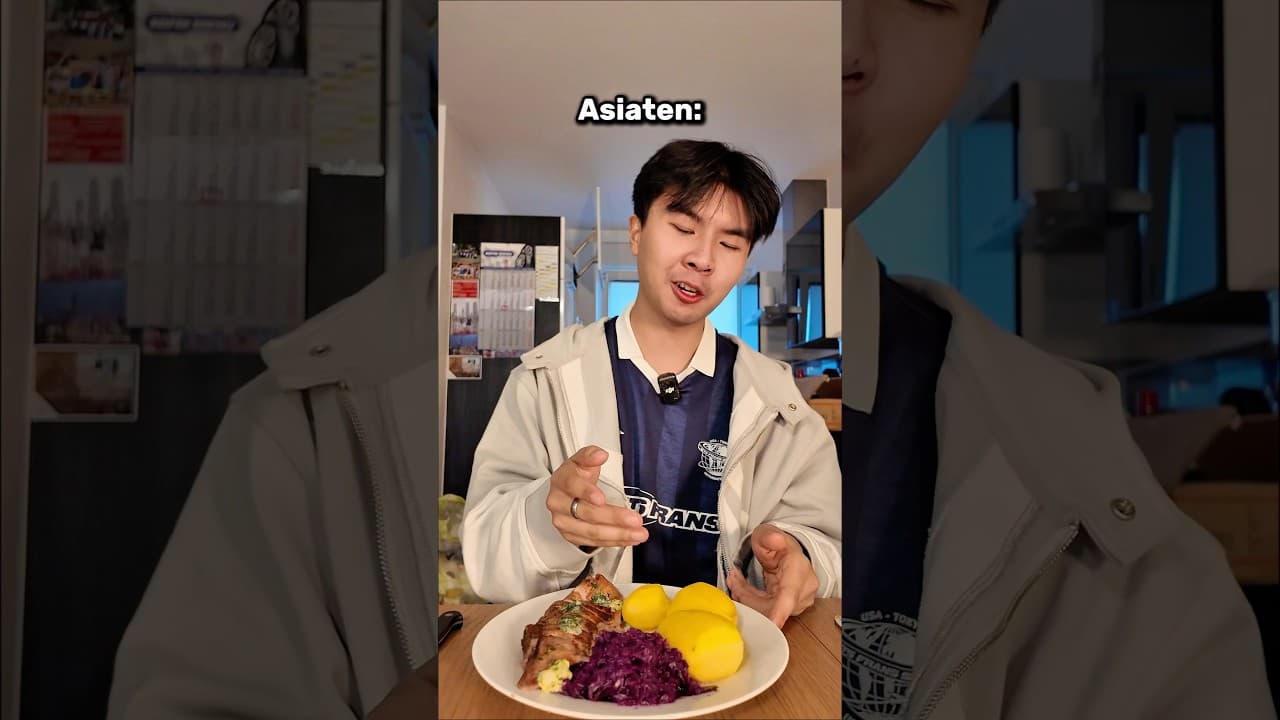 Asiaten vs Wie Leute sich Asiaten vorstellen #Weihnachten2025 #Weihnachten #deutsch #asiaten #china