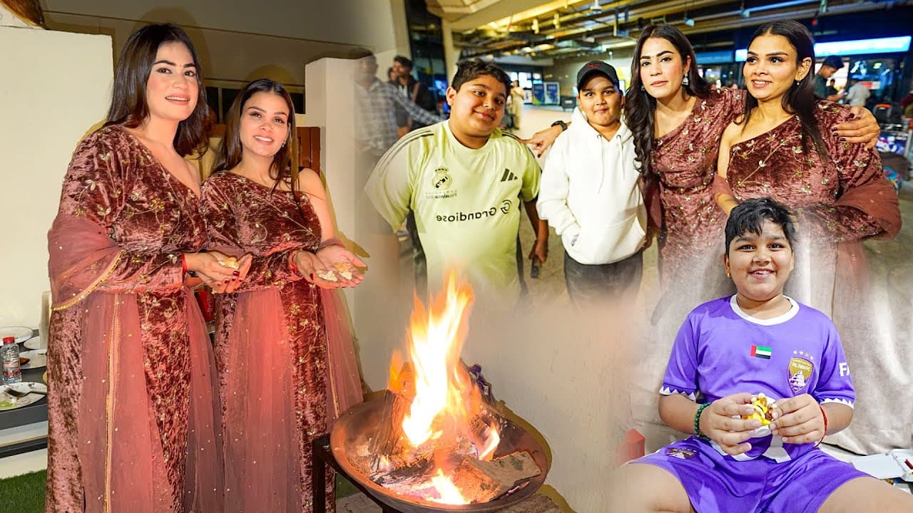 Dubai Mai Kiya Lohri Celebration