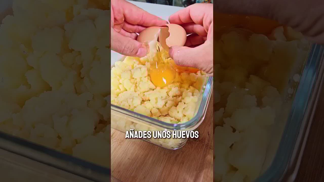 Prepara una TORTILLA DE PATATAS saludable en 7 minutos